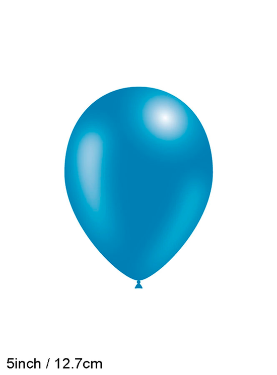 Decotex Pro Metallic Blue 5" Latex 100pk