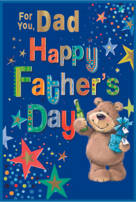 Simon Elvin 6 Pack Cards C75 Father's Day Dad