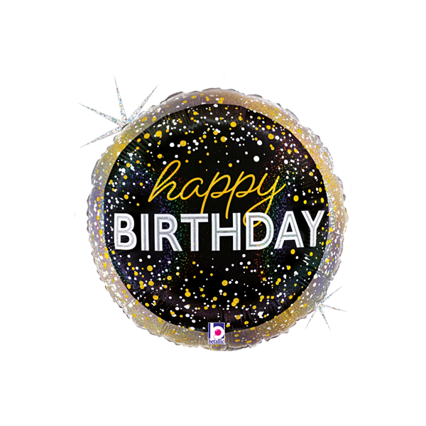 Grabo Birthday Metallic Party 18" Foil Balloon