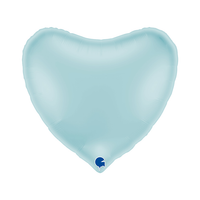 Grabo Foil Balloon Pastel Blue Heart 36"