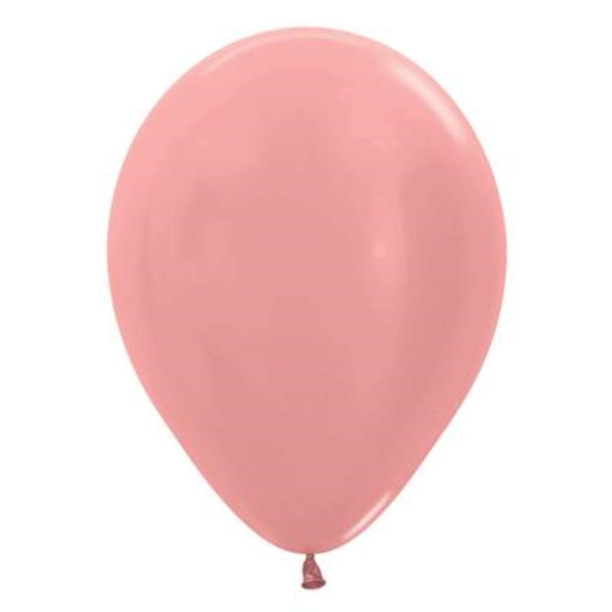 Sempertex Metallic Rose Gold 12" Latex 50pk