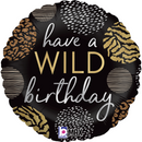 Have A Wild Birthday 18" Foil Balloon