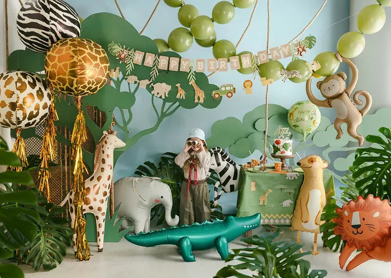 PartyDeco Giraffe Spots 30" Foil Balloon