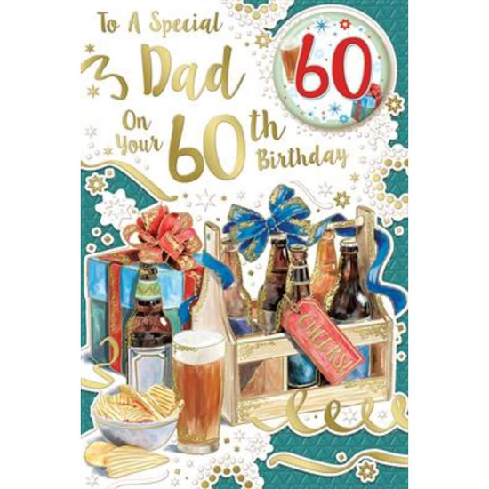 Xpress Yourself C75 Birthday Age 60 Dad 6pk