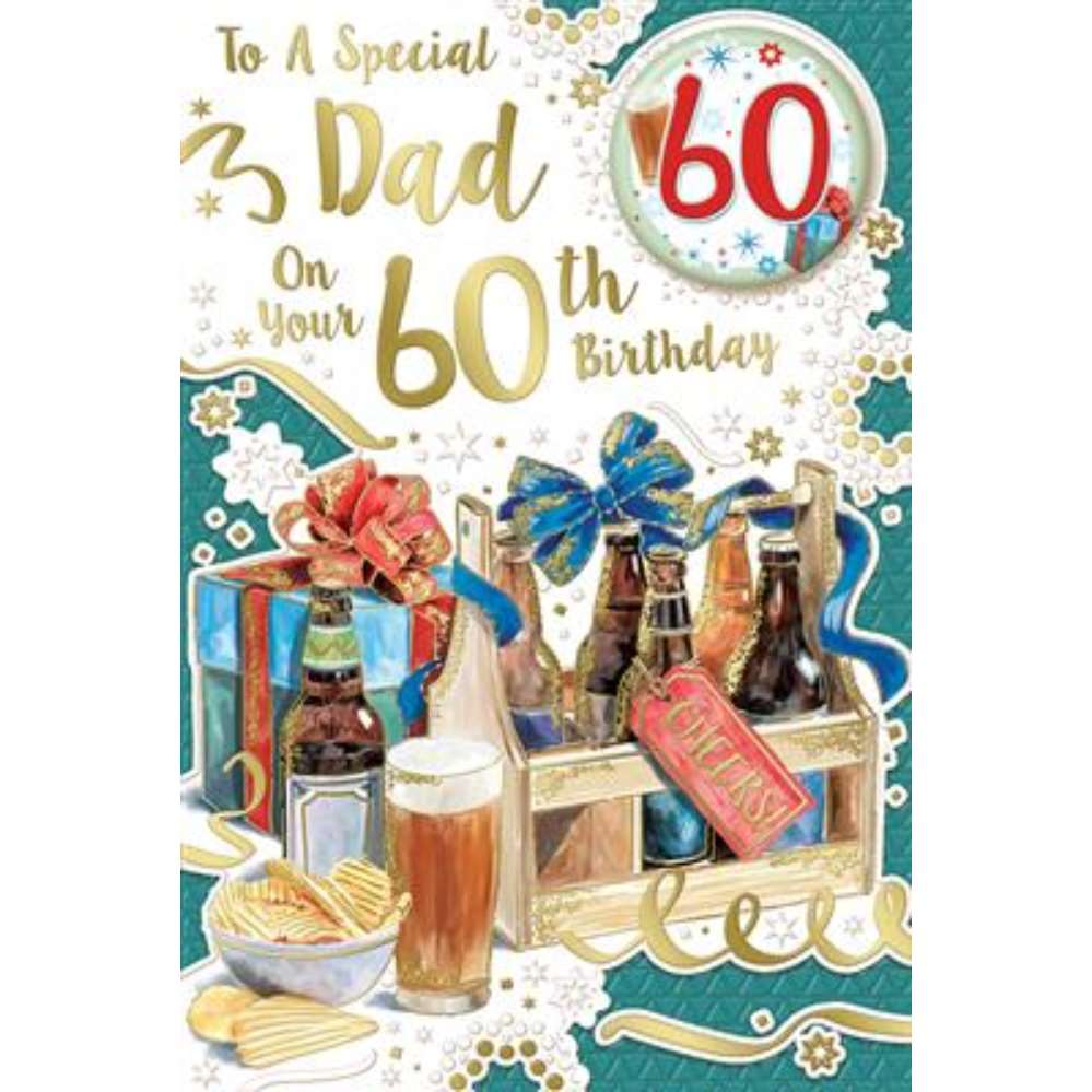 Xpress Yourself C75 Birthday Age 60 Dad 6pk