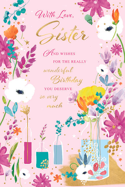 Simon Elvin C75 Birthday Sister 6pk