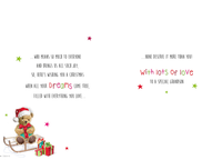 Regal 6 Pack C75 Cards Christmas Grandson