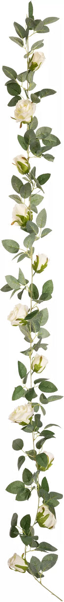 Eleganza Alice Rose Garland Ivory (11 Heads)