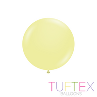 Tuftex Standard Lemonade 17" Latex Balloons 50pk