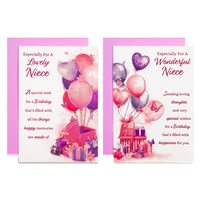 Poppyhill C50 Birthday Niece 12pk