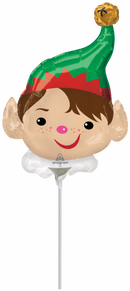 Anagram Adorable Elf 14" Air Fill Foil Balloon