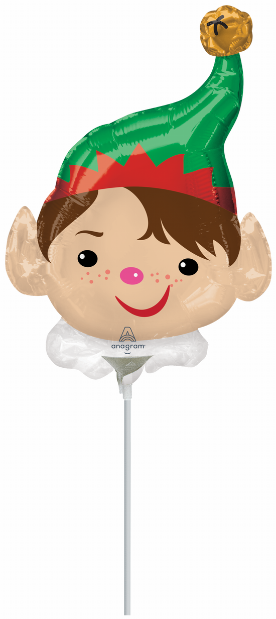 Anagram Adorable Elf 14" Air Fill Foil Balloon