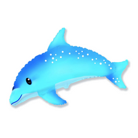 Cute Blue Dolphine 37" Large Foil Balloon