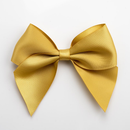 Italian Options 6 Pack Ribbon Bows Gold 10cm