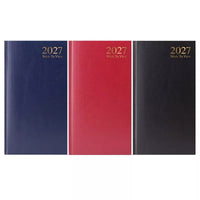 Diary Slim WTV Value Casebound 2027 12pk