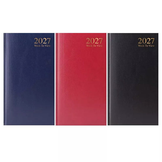 Diary Slim WTV Value Casebound 2027 12pk