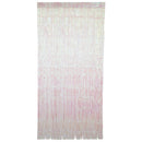 Unique Fringe Door Curtain Iridescent 1x2M