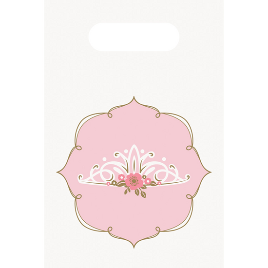 Swan Princess Paper Party Bags 8pk