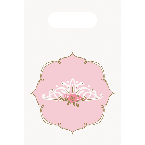Swan Princess Paper Party Bags 8pk