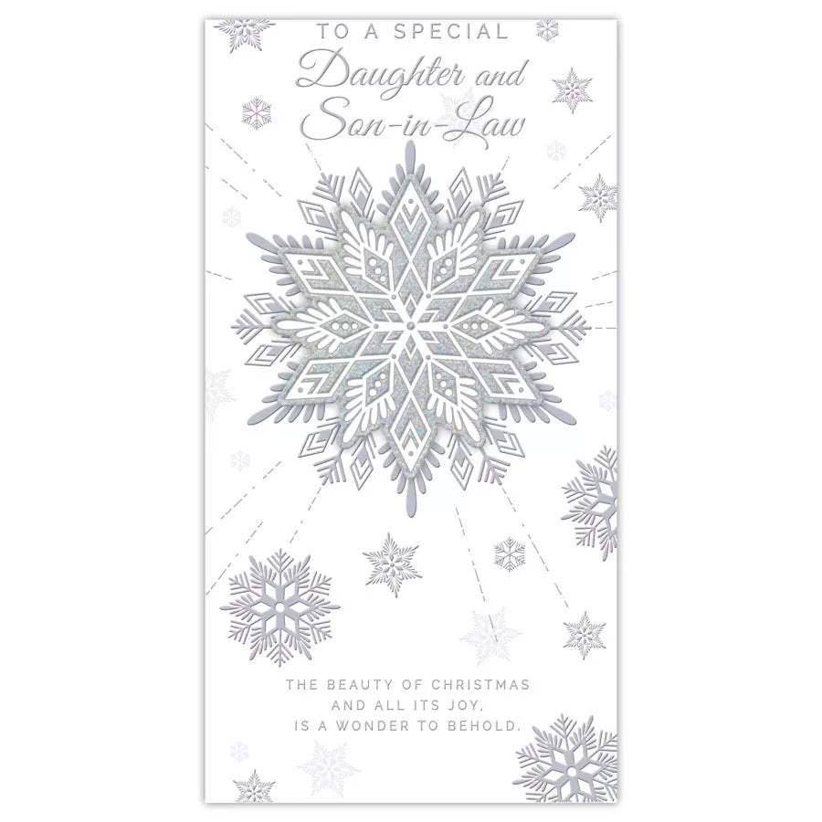 Set of six Prelude Christmas cards featuring daughter and son-in-law designs, ideal for holiday greetings.