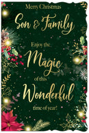 Out Of The Blue C75 Christmas Son & Family 6pk