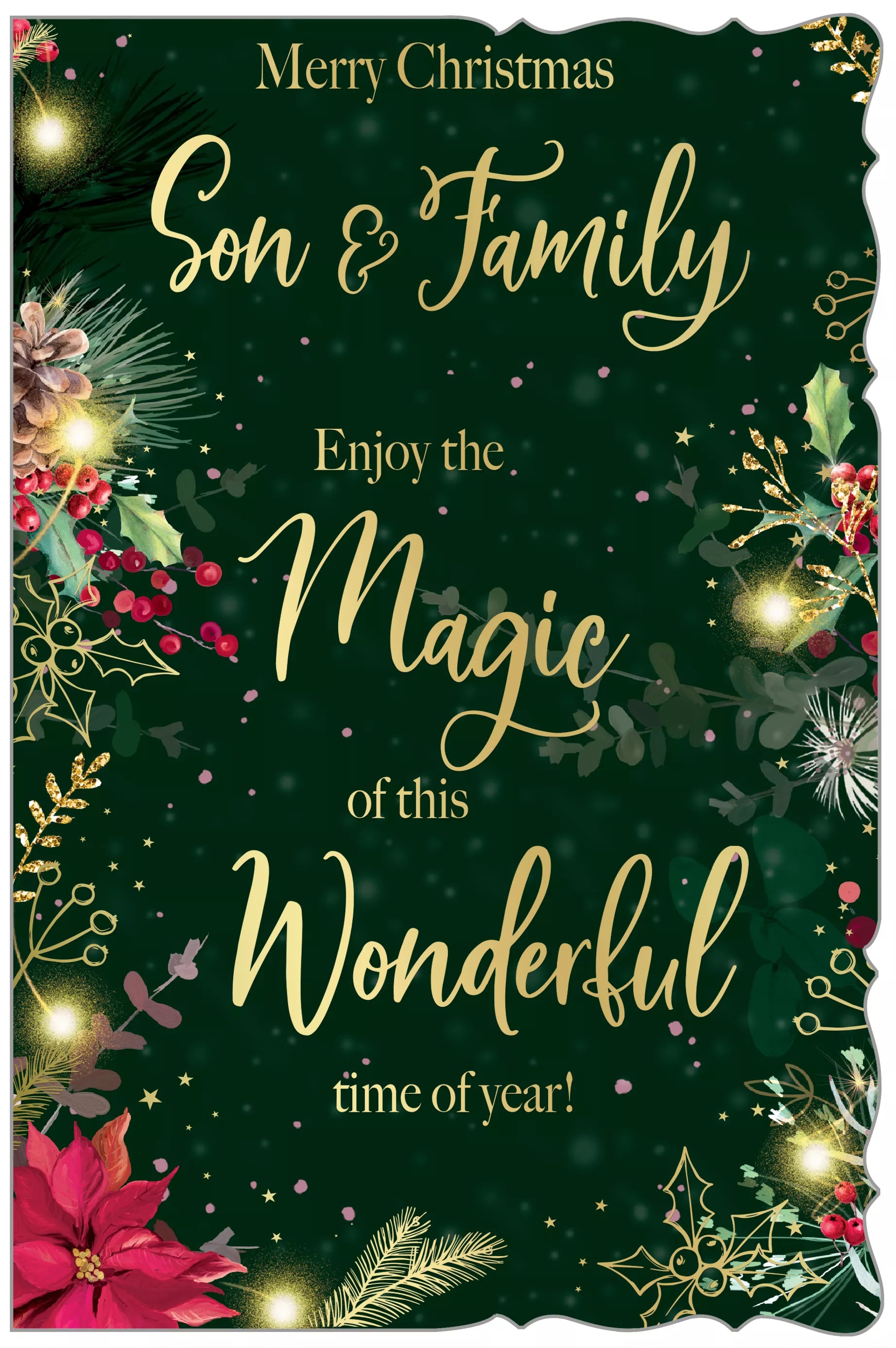 Out Of The Blue C75 Christmas Son & Family 6pk