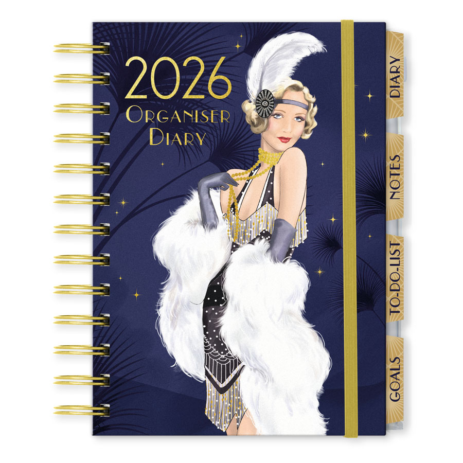 Diary Organiser Claire Coxon Art Deco 2027