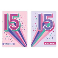 Poppyhill C50 Birthday Age 15 12pk
