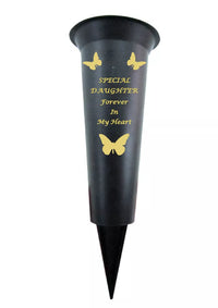 David Fischoff Spike Vase keepsake featuring a unique design, perfect for sentimental display or decorative purposes.