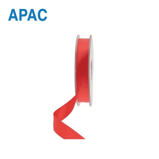 APAC Ribbon Satin Bright Red 15mm x 20m