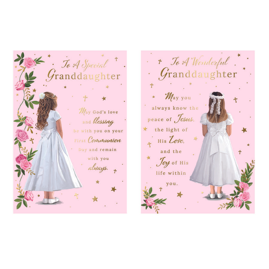 Kingsley 12 Pack Cards C50 Communion Granddaughter