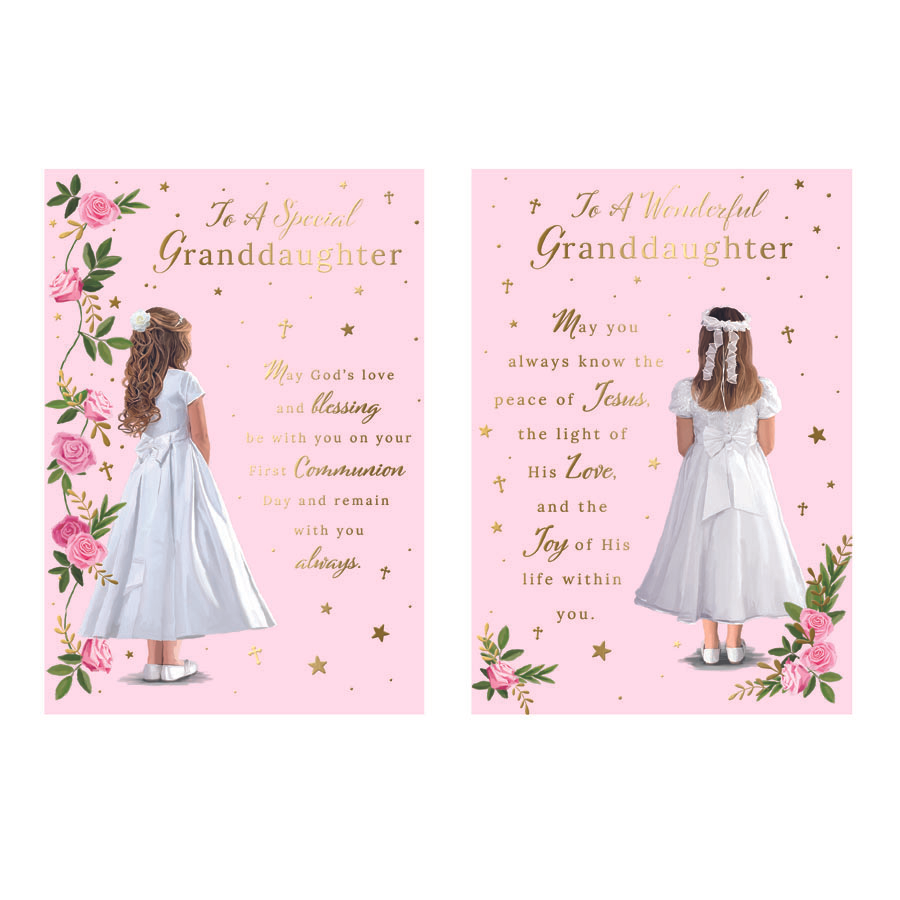Kingsley 12 Pack Cards C50 Communion Granddaughter