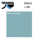 Ritrama Vinyl M Grade Matt Mouse Grey 305mm x 5m