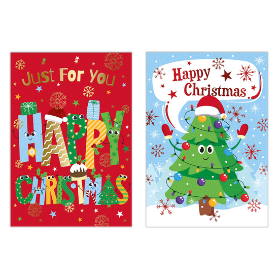 Poppyhill 12 Pack Cards C50 Christmas Open