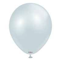 Kalisan 50 Pack Latex Balloons Aura Ice Blue 5