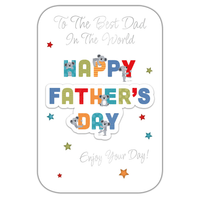 Prelude 6 Pack Cards C75 Father's Day Dad Cute