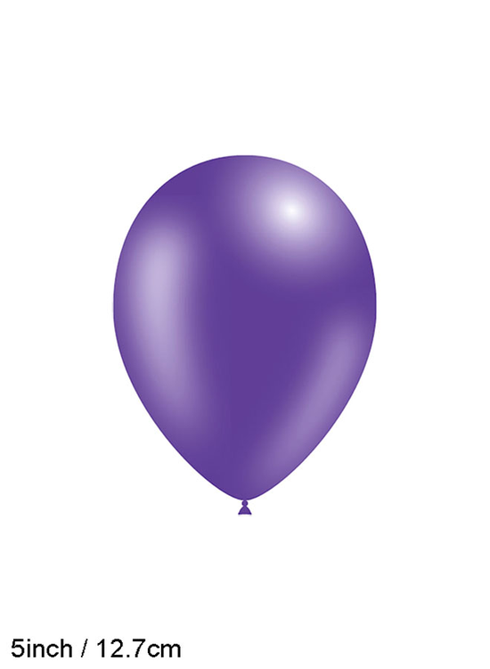 Decotex Pro Fashion Purple 5" Latex 100pk