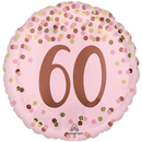 Anagram Foil Balloon Pretty Pink 60th Birthday 18