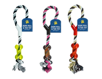 Rope Dog Pull & Tug Toy (Colour May Vary)