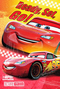 Hallmark 6 Pack Cards C32 Birthday Cars