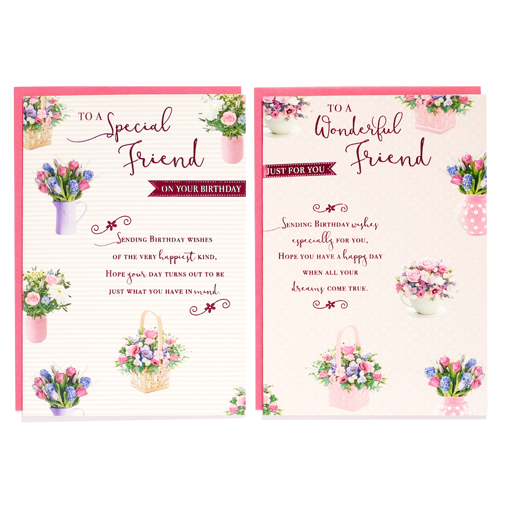 Poppyhill C50 Birthday Friend 12pk