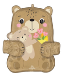 Anagram Mother's Day Bear Hugs 24" Foil Balloon