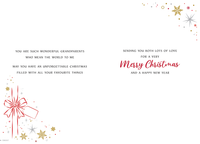 Regal 6 Pack C75 Cards Christmas Nan & Grandad