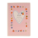 Widdop Love Life Book Vase Mum 15cm