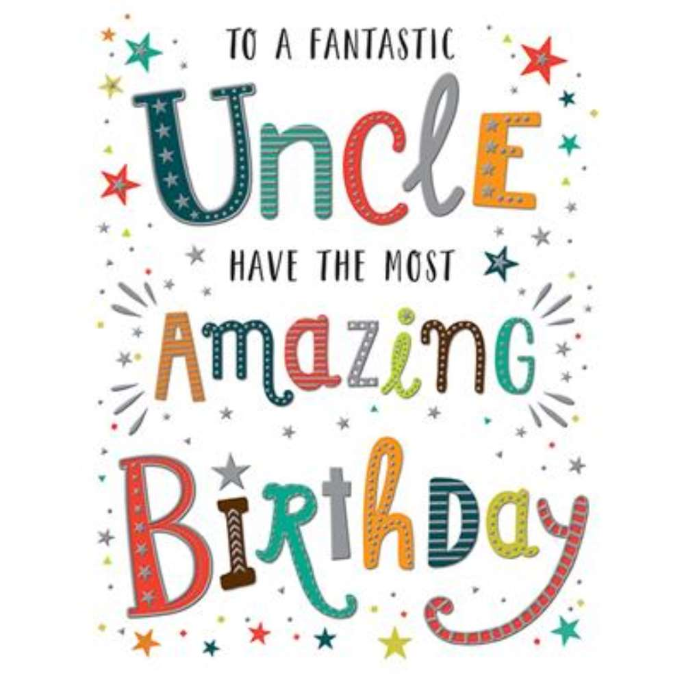 Regal 6 Pack Cards C50 Everyday Birthday Uncle