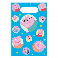 Unique Peppa Pig Loot Bags 8pk