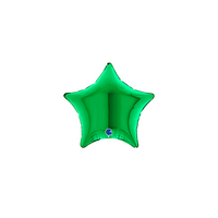 Grabo Foil Balloon Green Star 4"