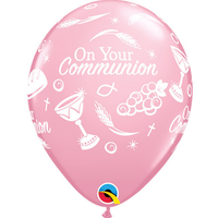 Qualatex Communion Pink 11" Latex 6pk