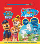 Alligator Products Magic Book featuring Paw Patrol characters, an activity and puzzle book for children with colorful illustrations.