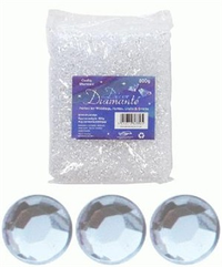Clear Wedding Diamantes 500g